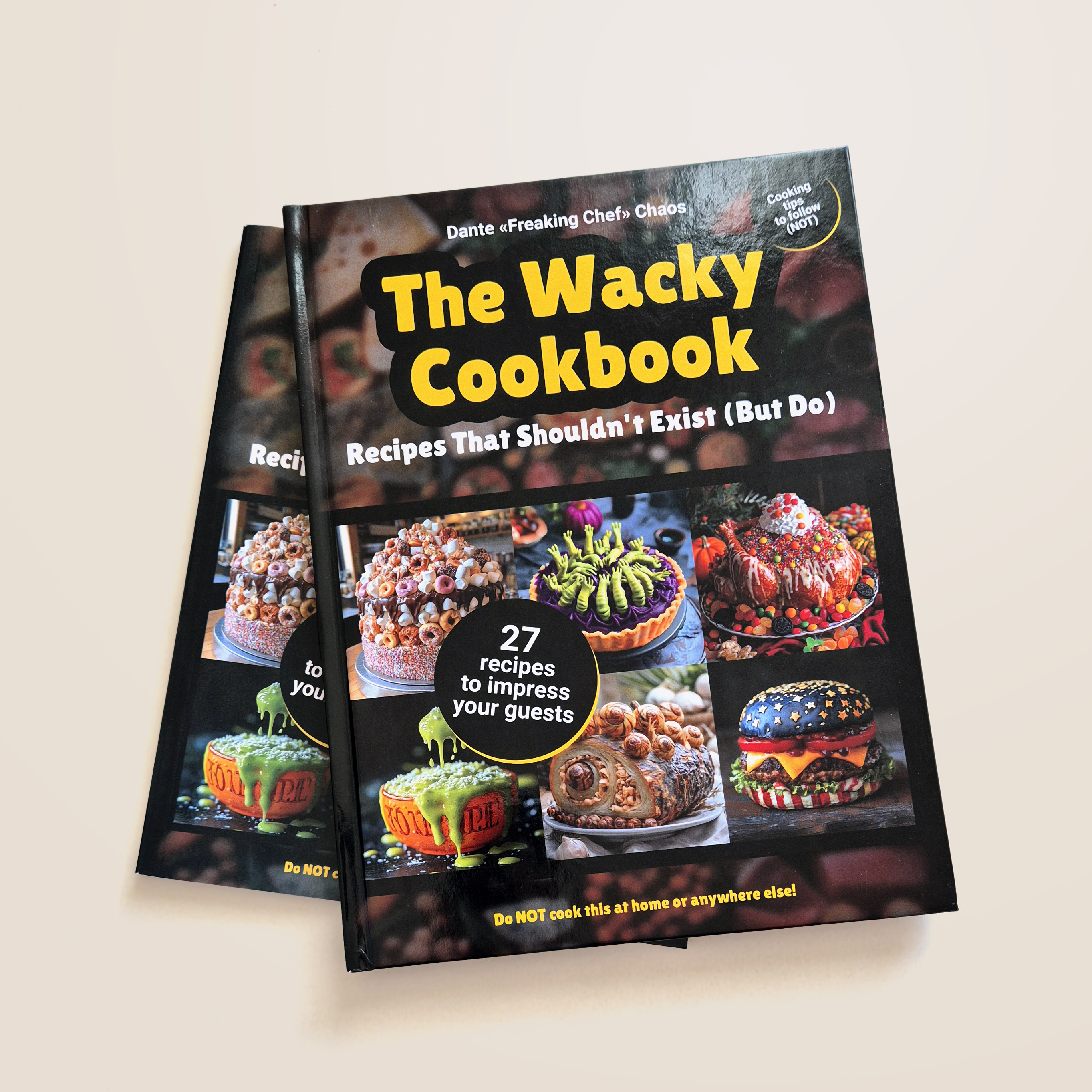 buy The Wacky Cookbook - gag gift, funny book 